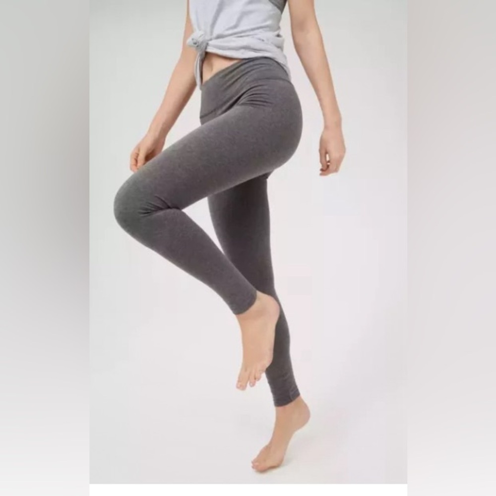Aerie size small Chill,Play, Move charcoal heather gray full length leggings